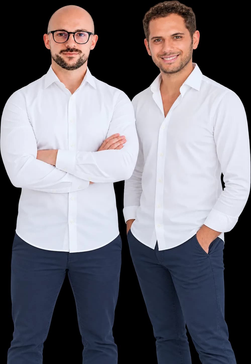 Fabrizio Scoglio and Claudio Berna, founders of Menford